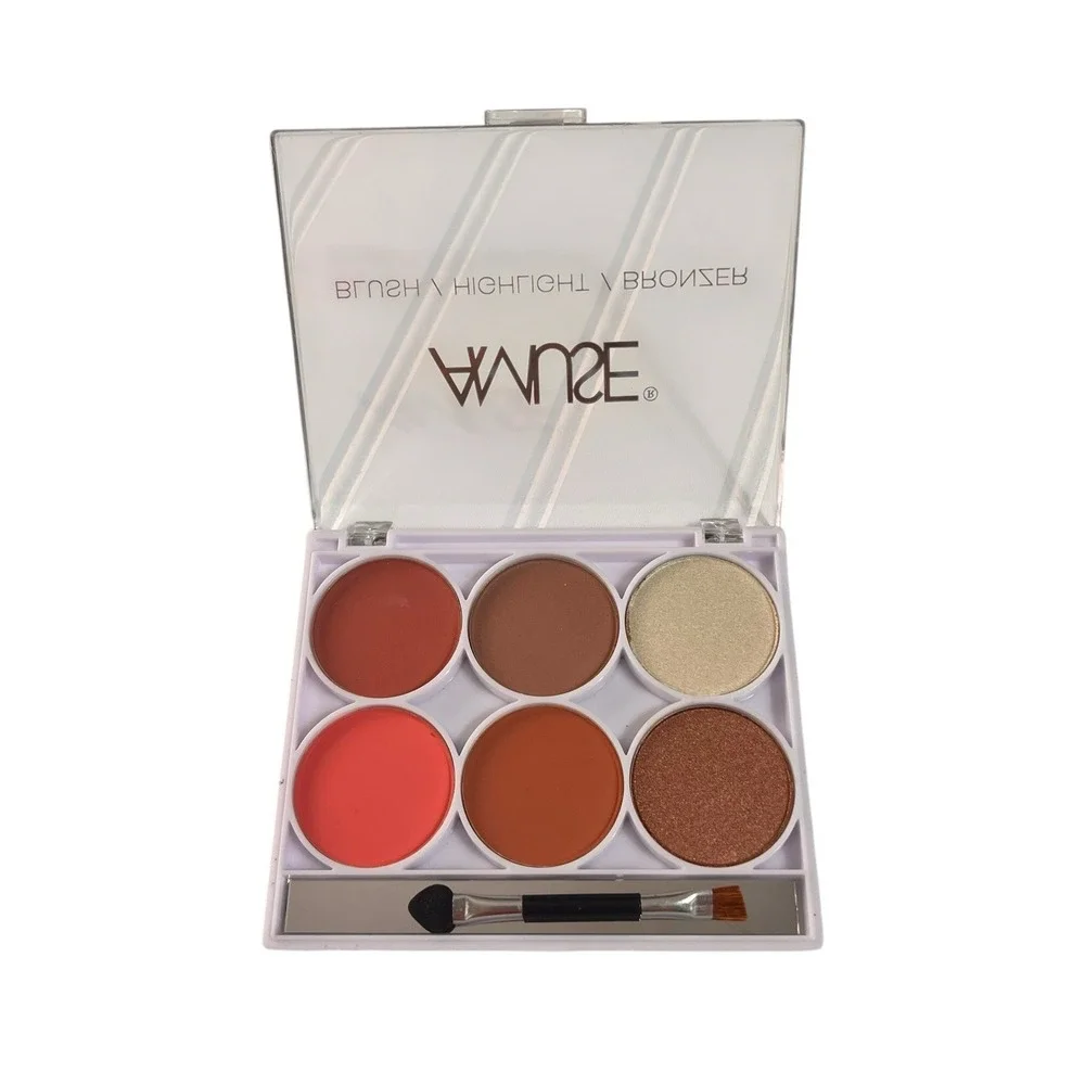 Bundle AMUSE Cosmetics Blush / Highlight / Brozer Palette +‎ Matte Pro Brow